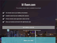 Tablet Screenshot of m-room.com